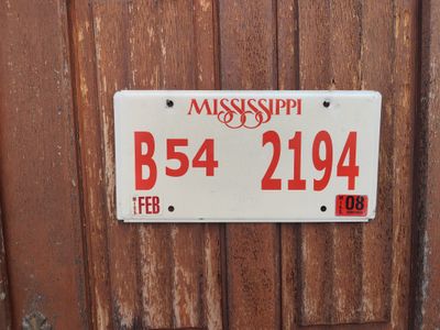 PLAQUE DU MISSISSIPPI 