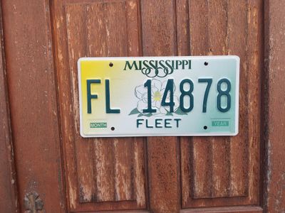 PLAQUE DU MISSISSIPPI FLEET