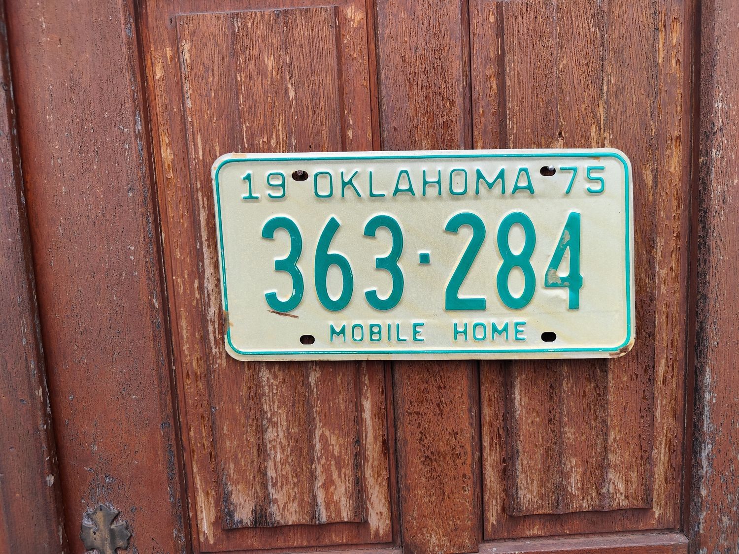 PLAQUE DE L&#39;OKLAHOMA 