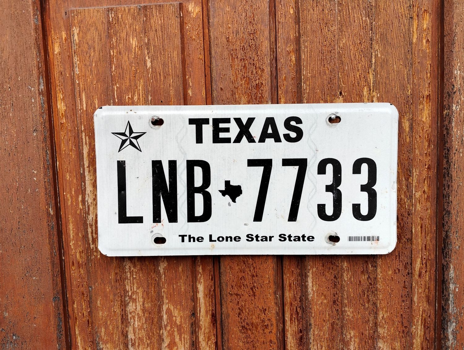 PLAQUE DU TEXAS