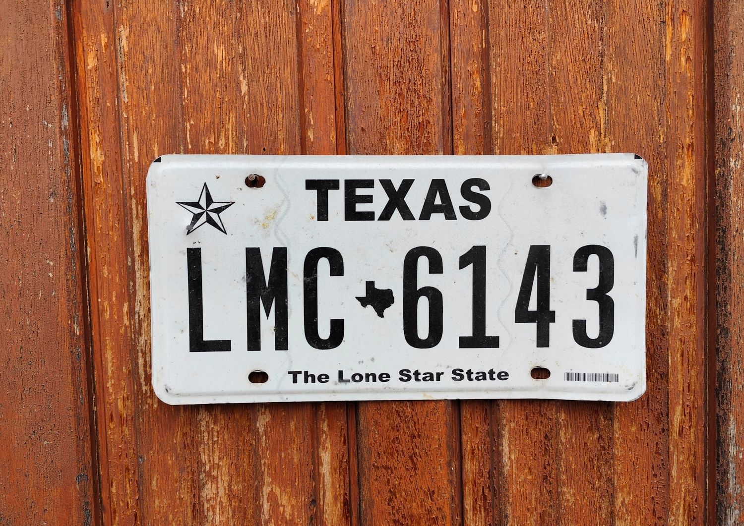 PLAQUE DU TEXAS