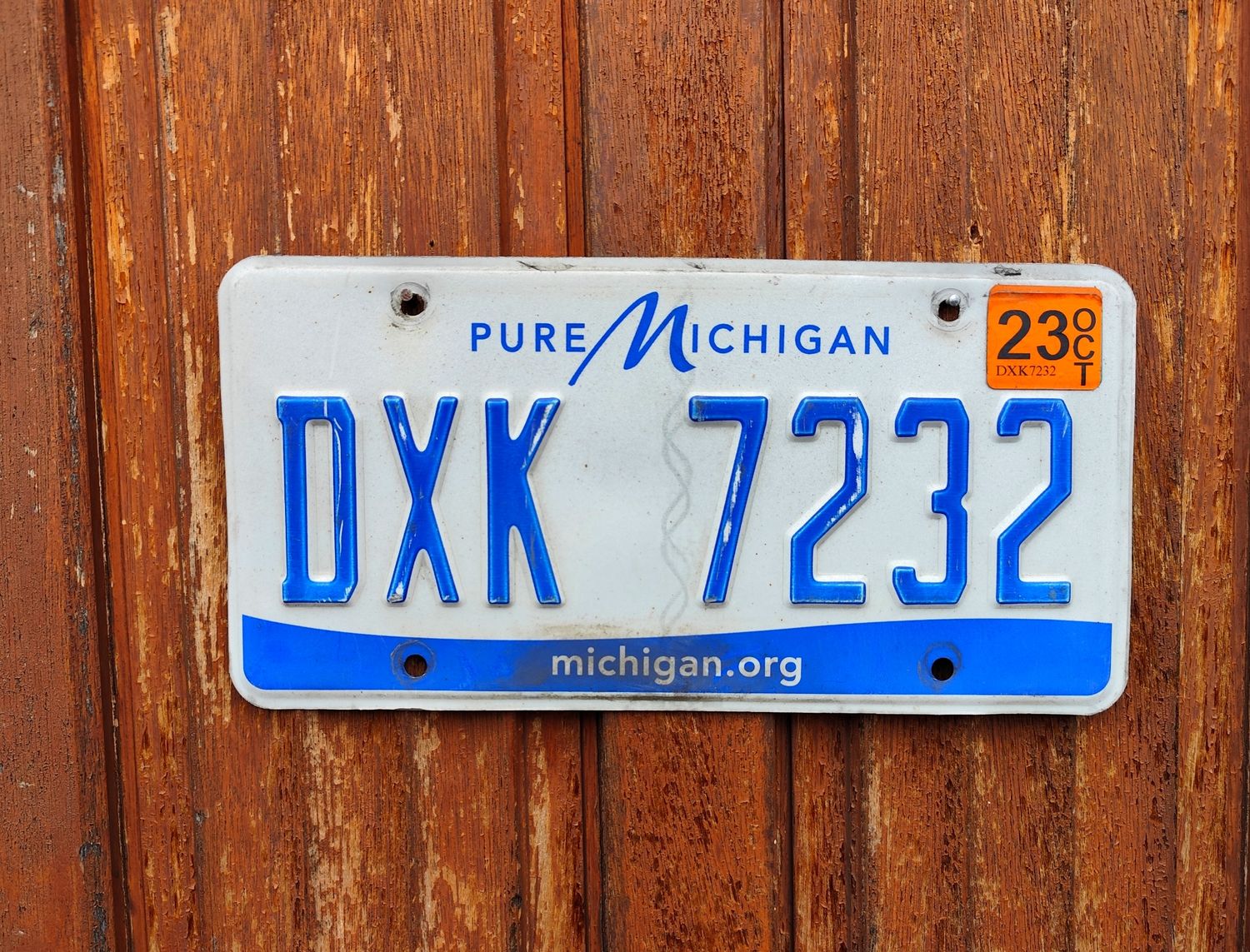 PLAQUE DU MICHIGAN 