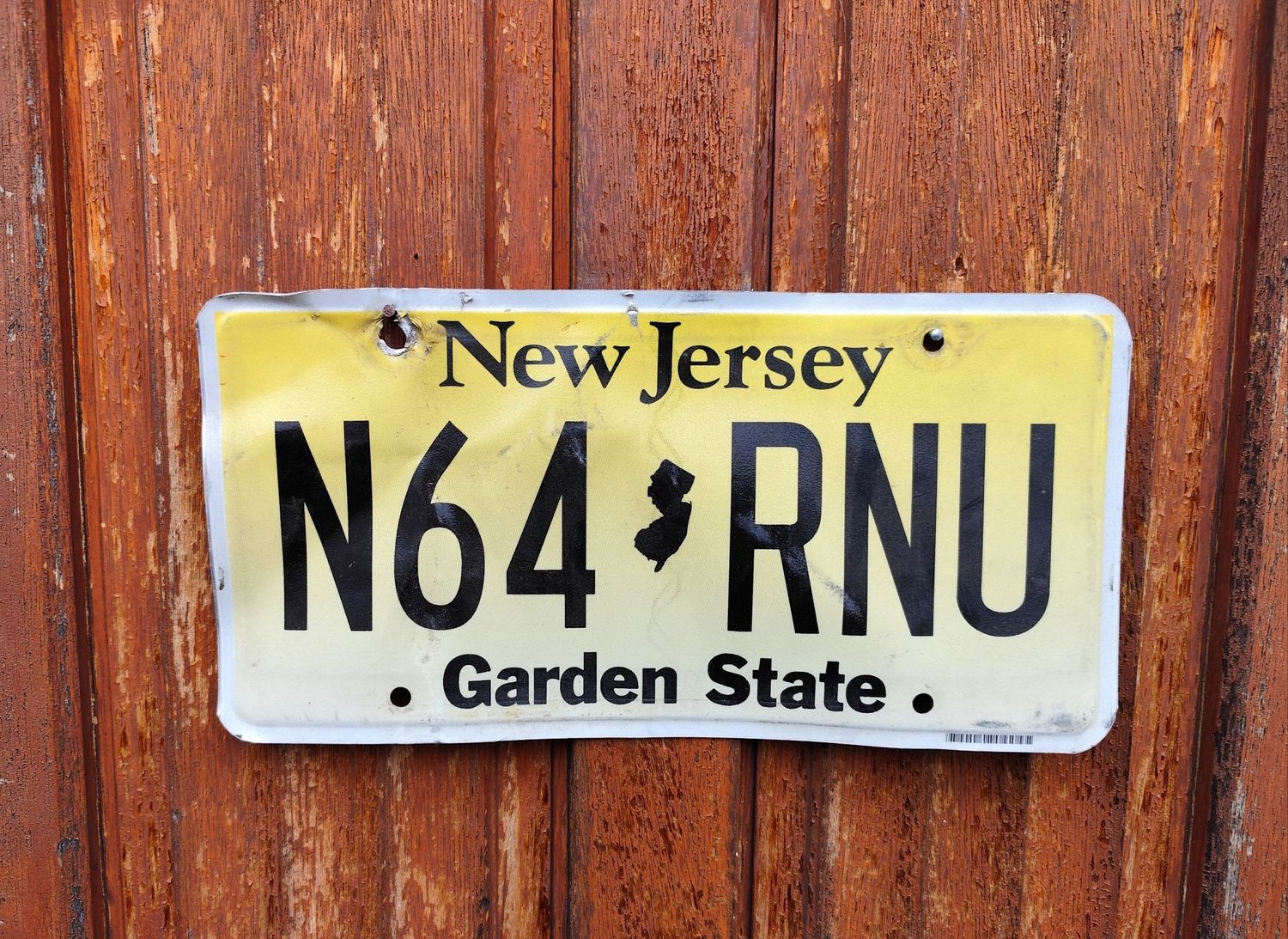PLAQUE DU NEW JERSEY 