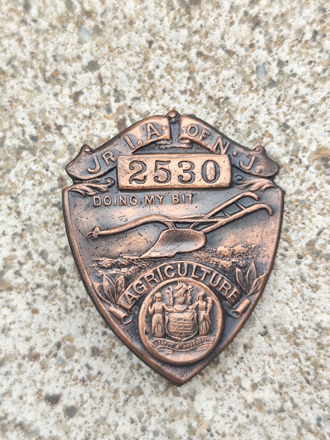 MINI BADGE AGRICOLE