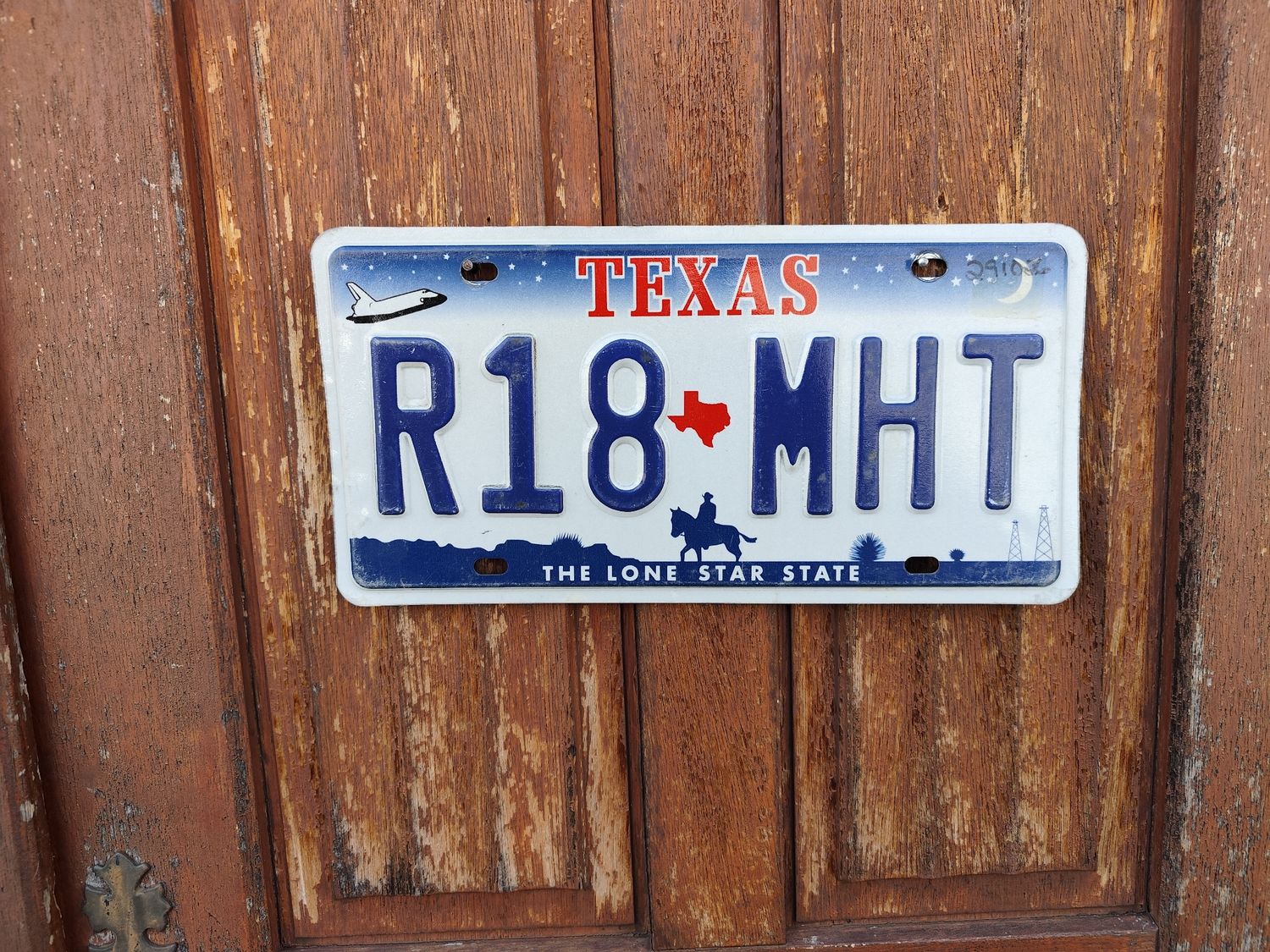 PLAQUE AMÉRICAINE DU TEXAS 