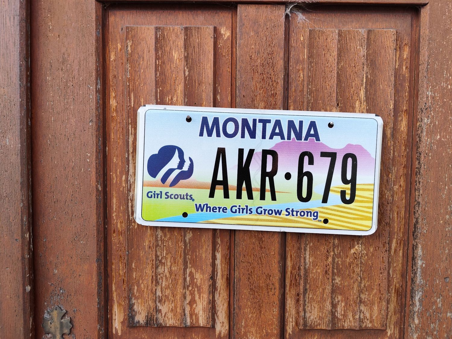 PLAQUE DU MONTANA GIRL SCOUTS