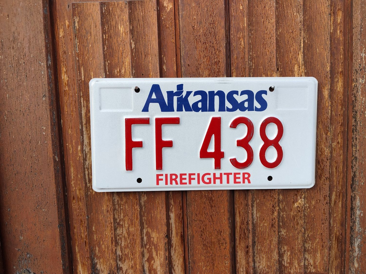 PLAQUE DE L&#39;ARKANSAS FIRE (POMPIER)