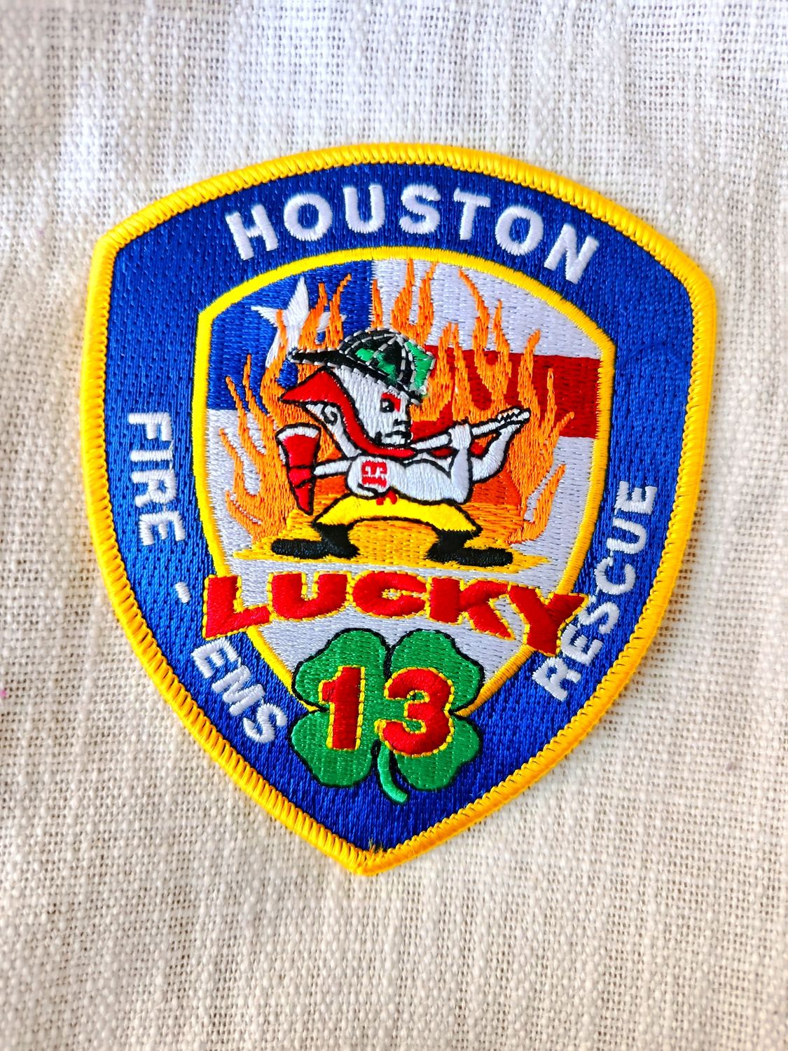ÉCUSSON FIRE HOUSTON 