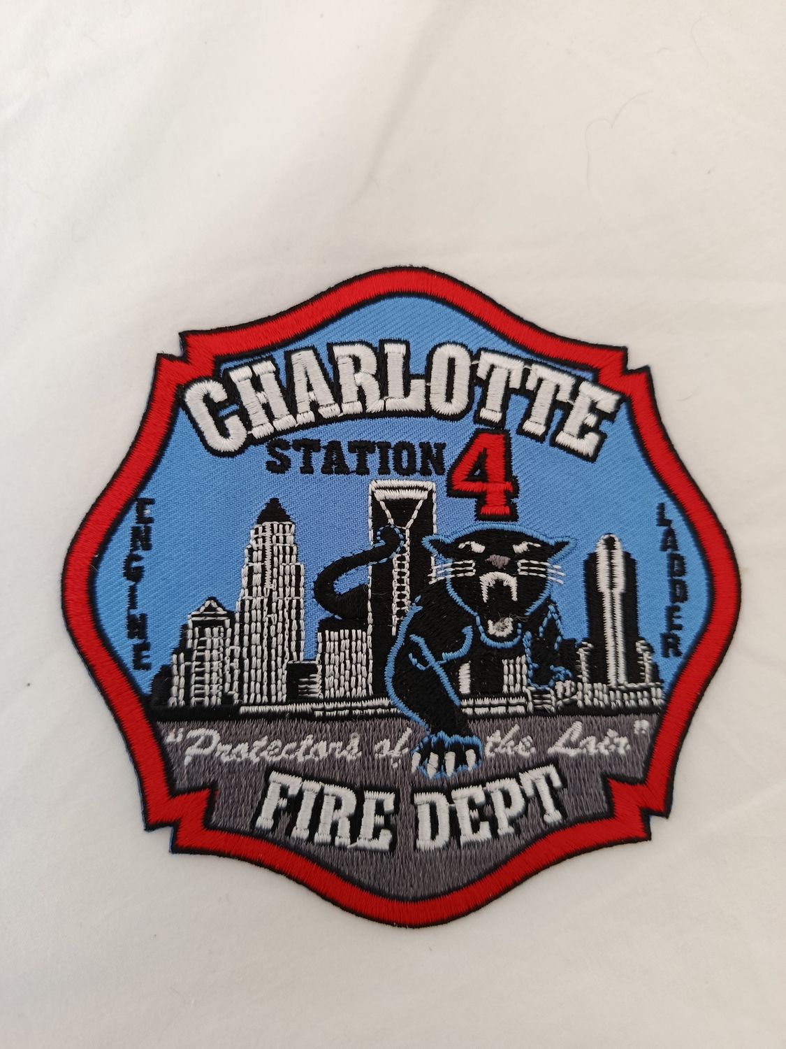ÉCUSSON FIRE DE LA VILLE DE CHARLOTTE 