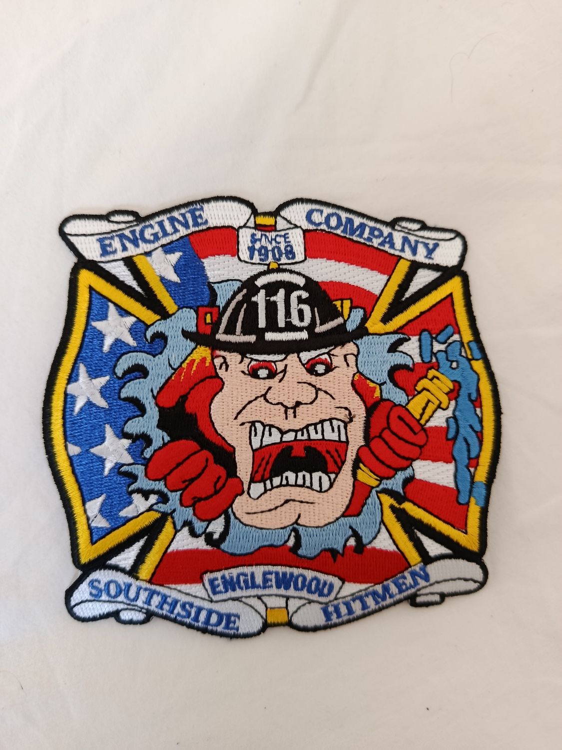 ÉCUSSON FIRE SOUTHSIDE ENGLEWOOD