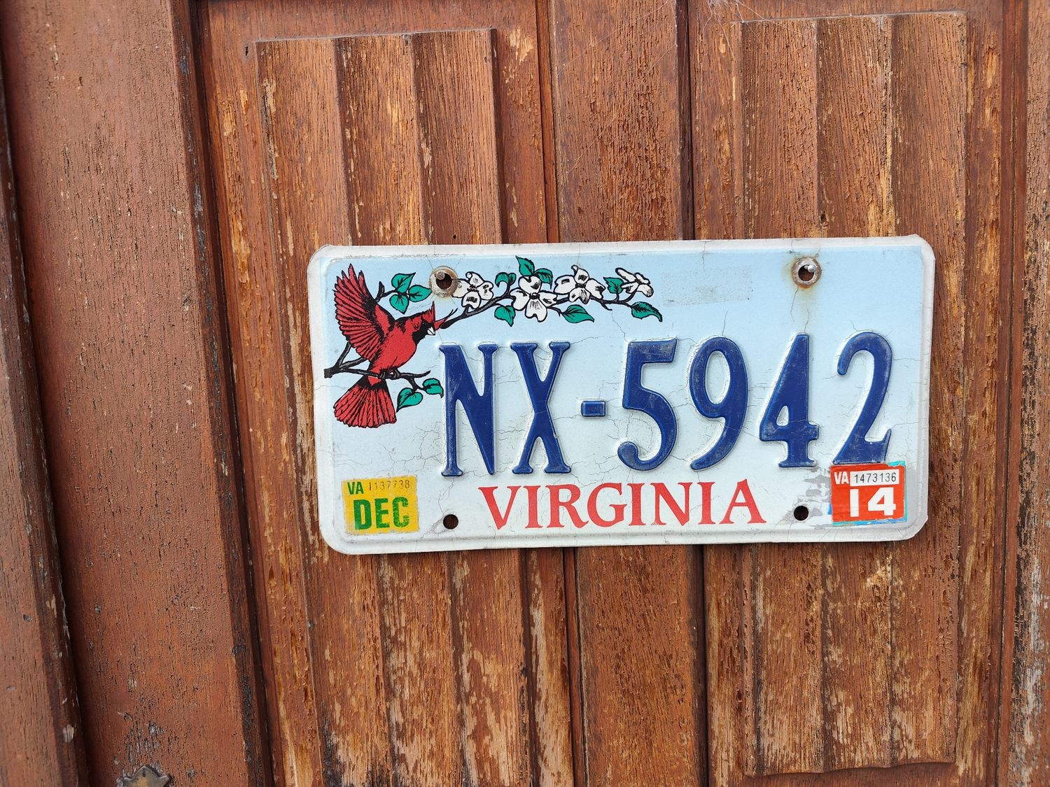 PLAQUE DE VIRGINIE 🇺🇸