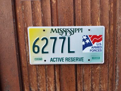 PLAQUE ACTIVE RESERVE MISSISSIPPI 