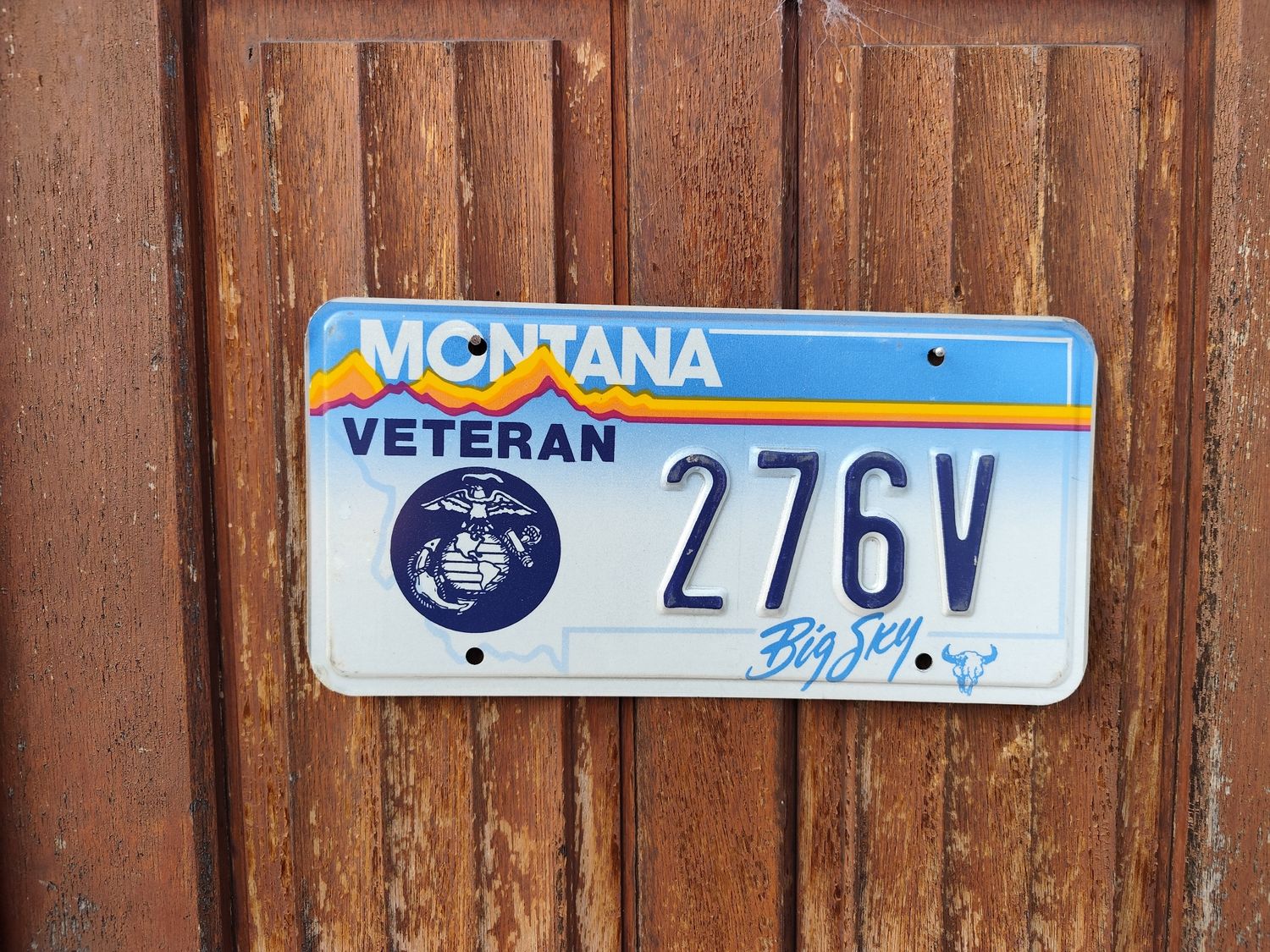PLAQUE VÉTÉRAN MONTANA 