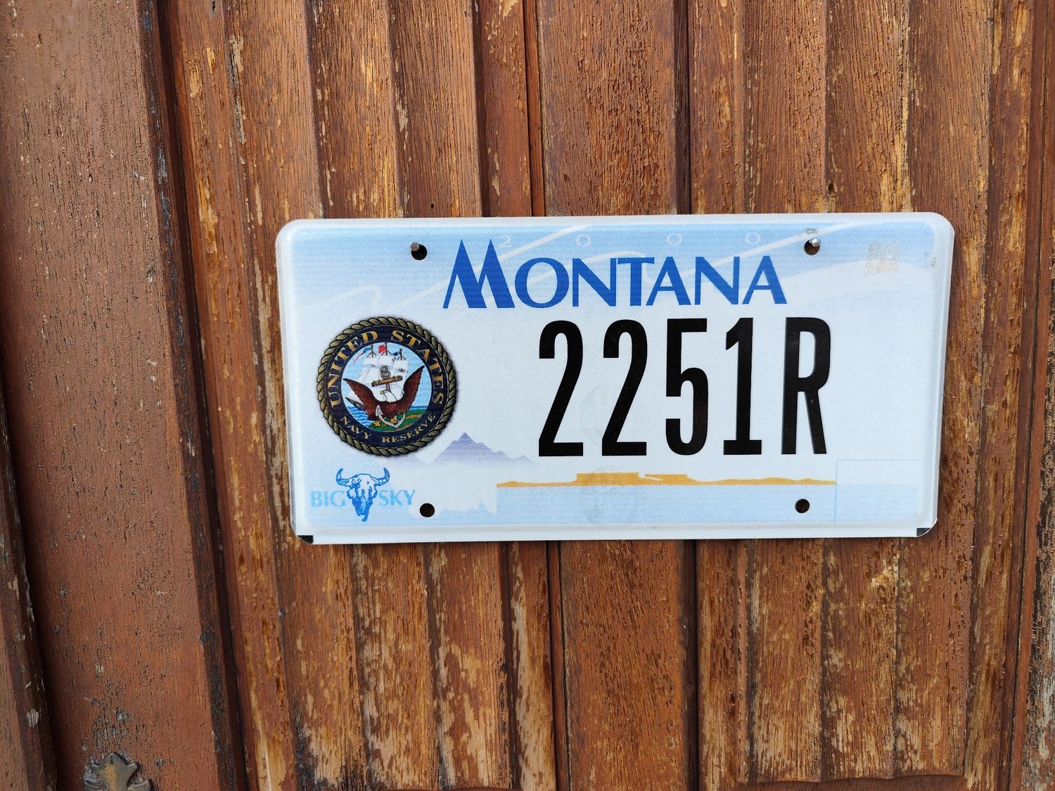PLAQUE NAVY
