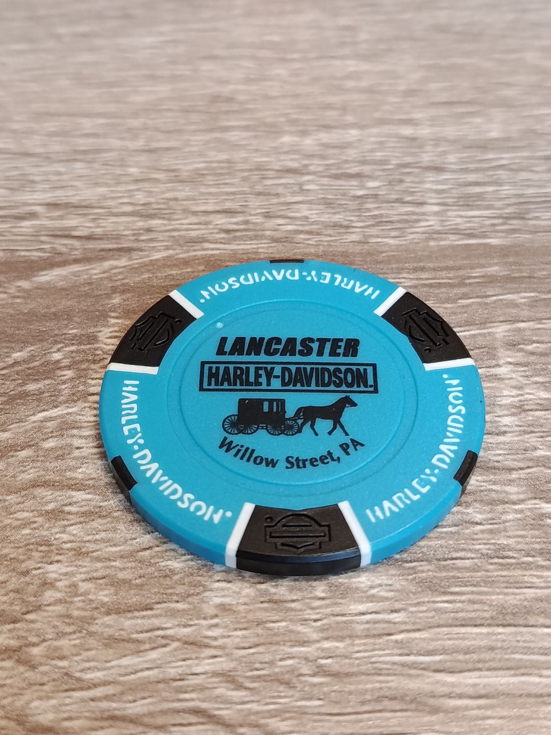 JETON BLEU DE LANCASTER EN PENNSYLVANIE