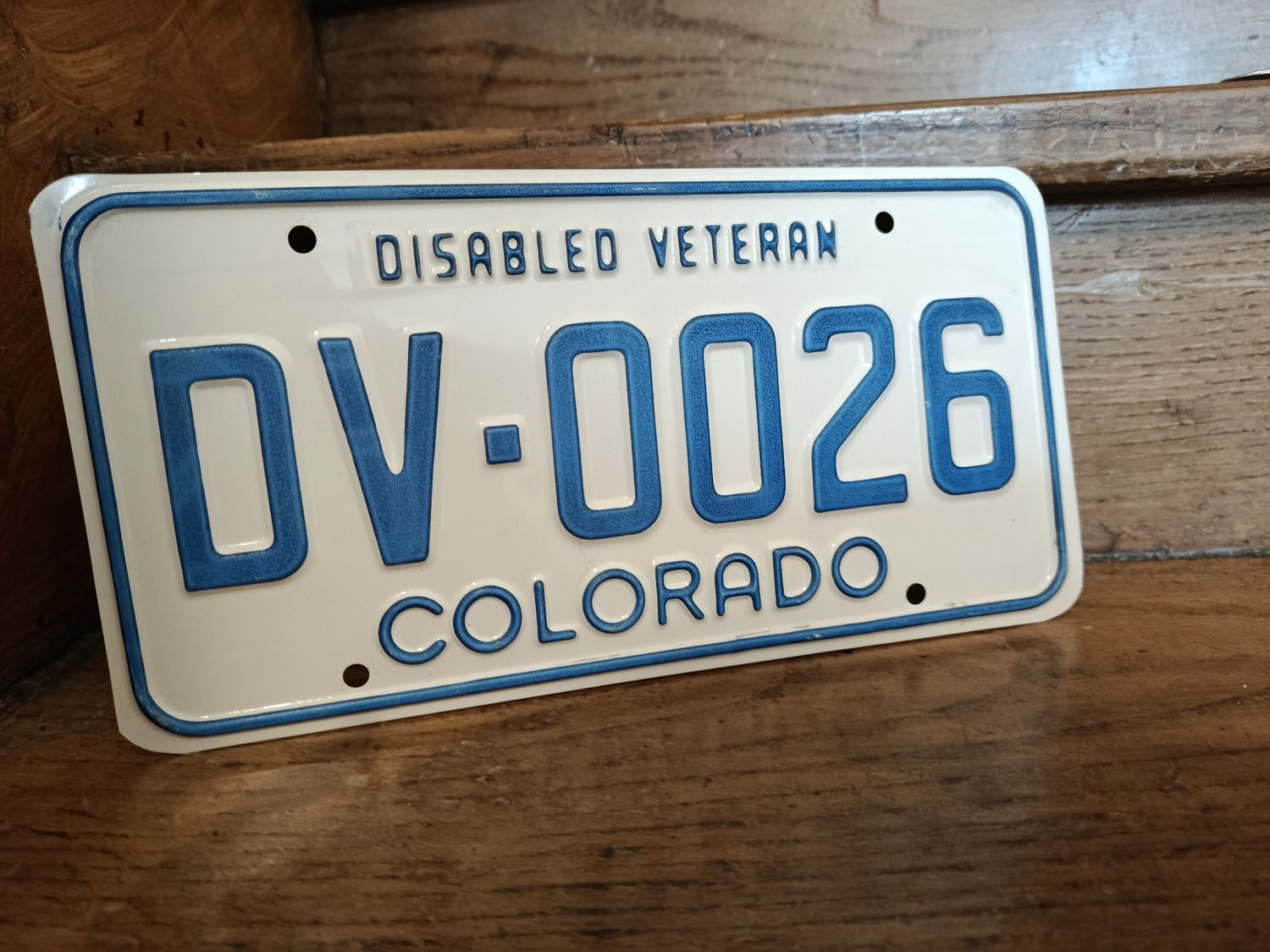 PLAQUE COLORADO VÉTÉRAN