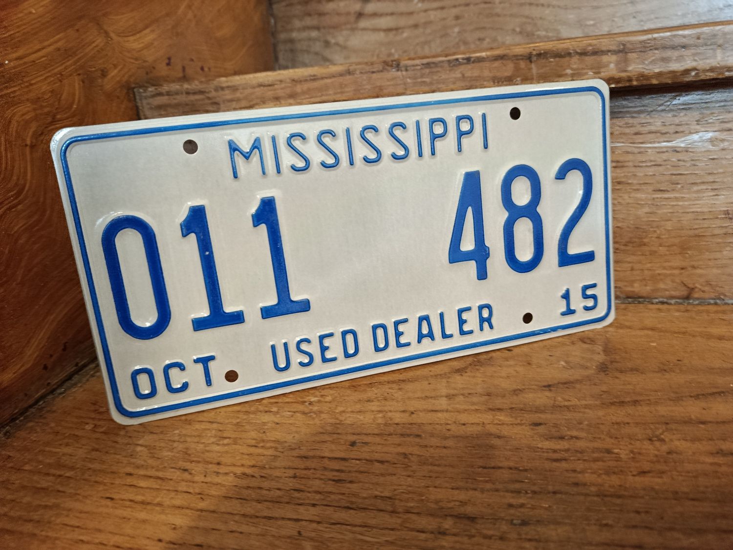 PLAQUE MISSISSIPPI DEALER 