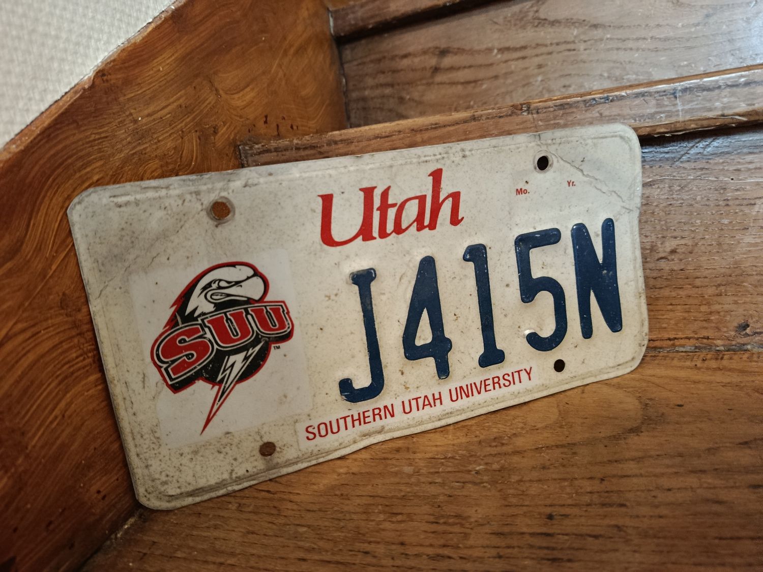 PLAQUE DE L&#39;UTAH UNIVERSITAIRE 