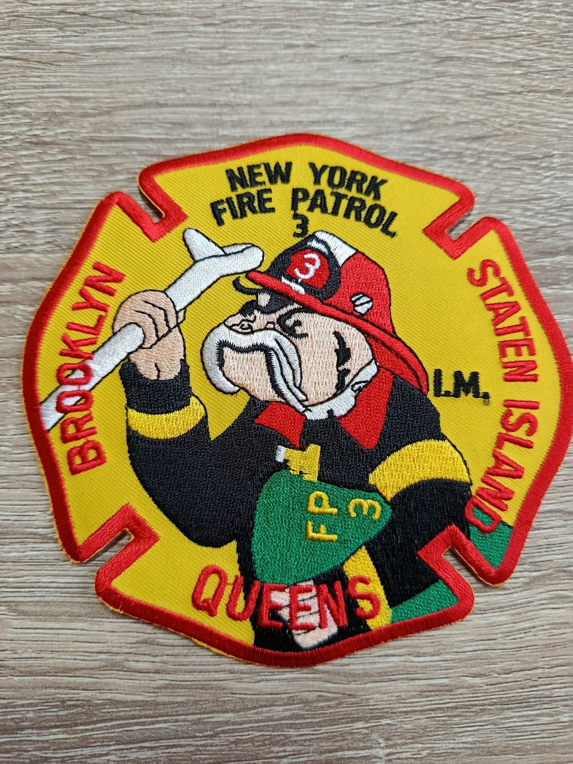 ÉCUSSON NEW YORK FIRE PATROL 