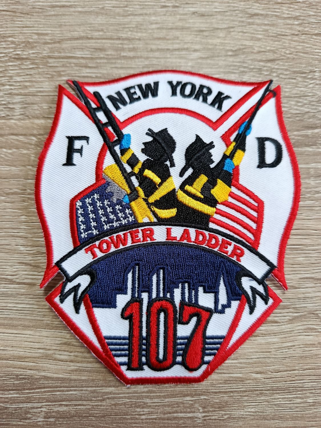 ÉCUSSON DE NEW YORK TOWER LADDER