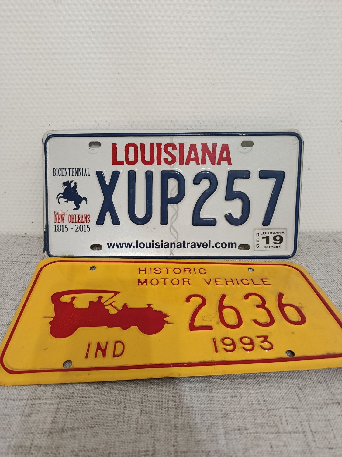 POUR MARIE LOT DE 2 PLAQUES