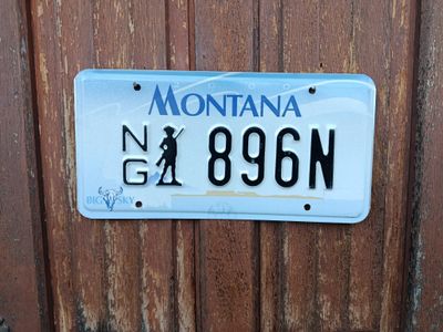 PLAQUE DU MONTANA NATIONAL GUARD 