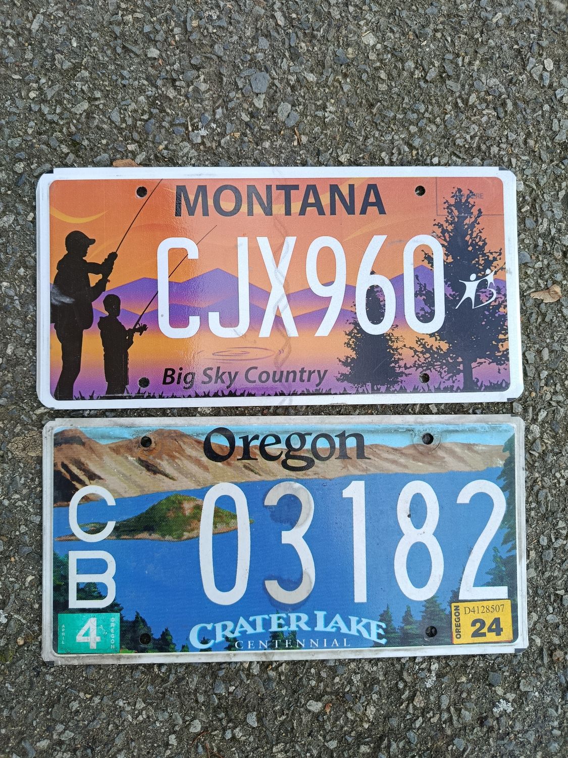 POUR LAURENT LOT DE 2 PLAQUES