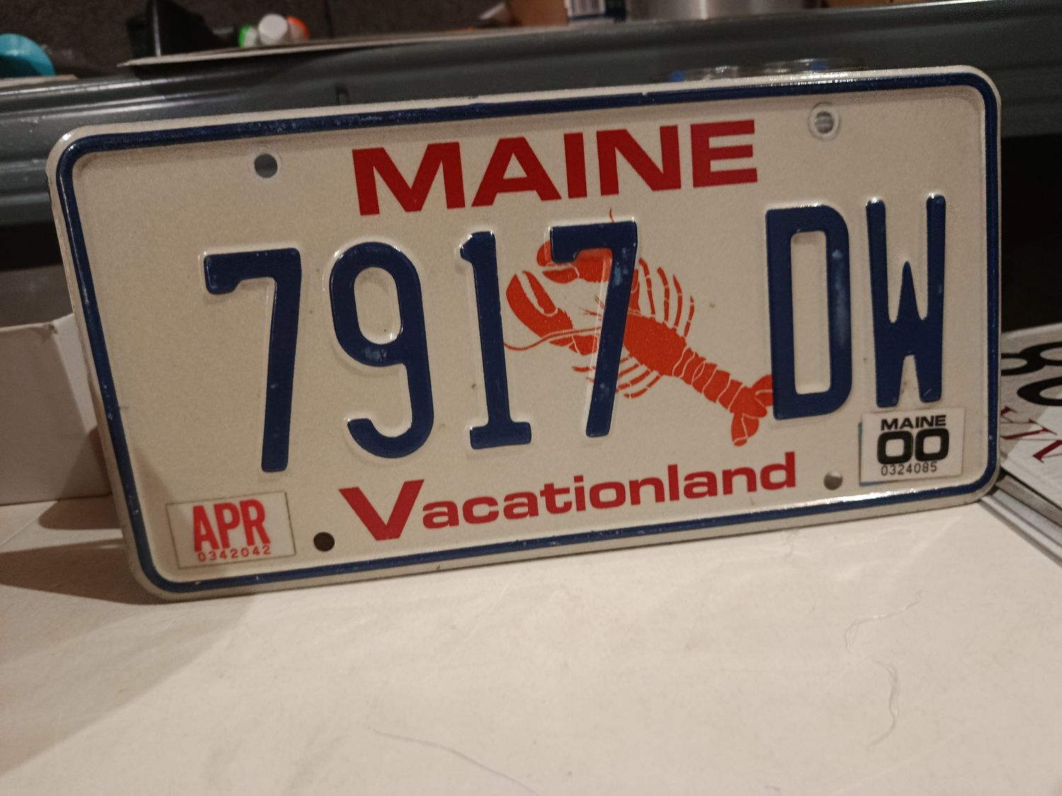 POUR LUDO PLAQUE DU MAINE