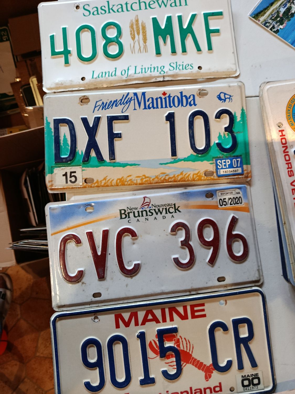 POUR LAURENCE LOR DE 4 PLAQUES