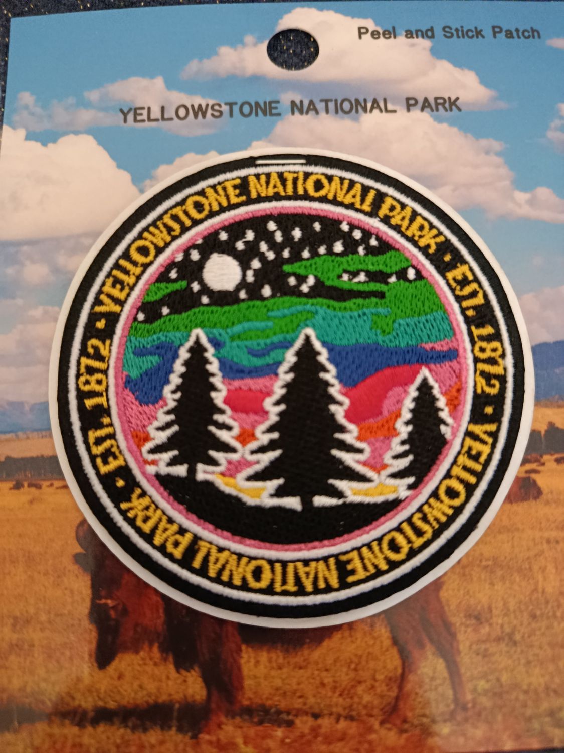 ÉCUSSON YELLOWSTONE PARK