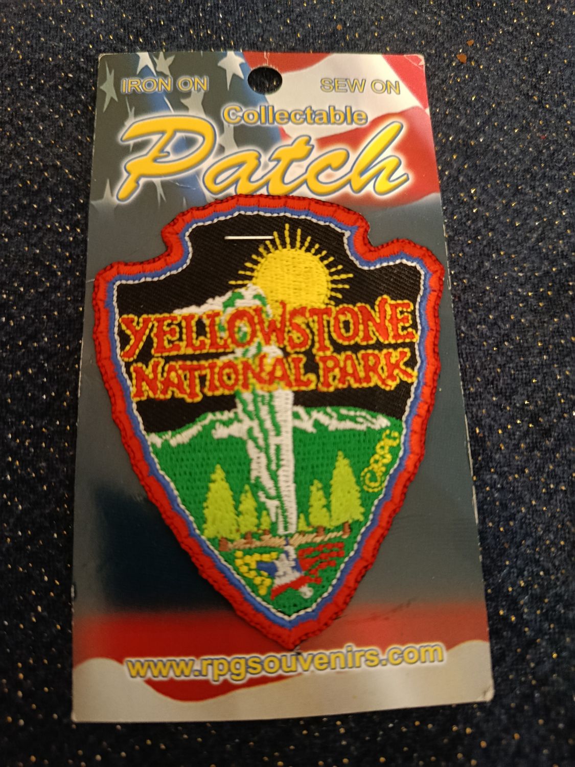 ÉCUSSON YELLOWSTONE PARK