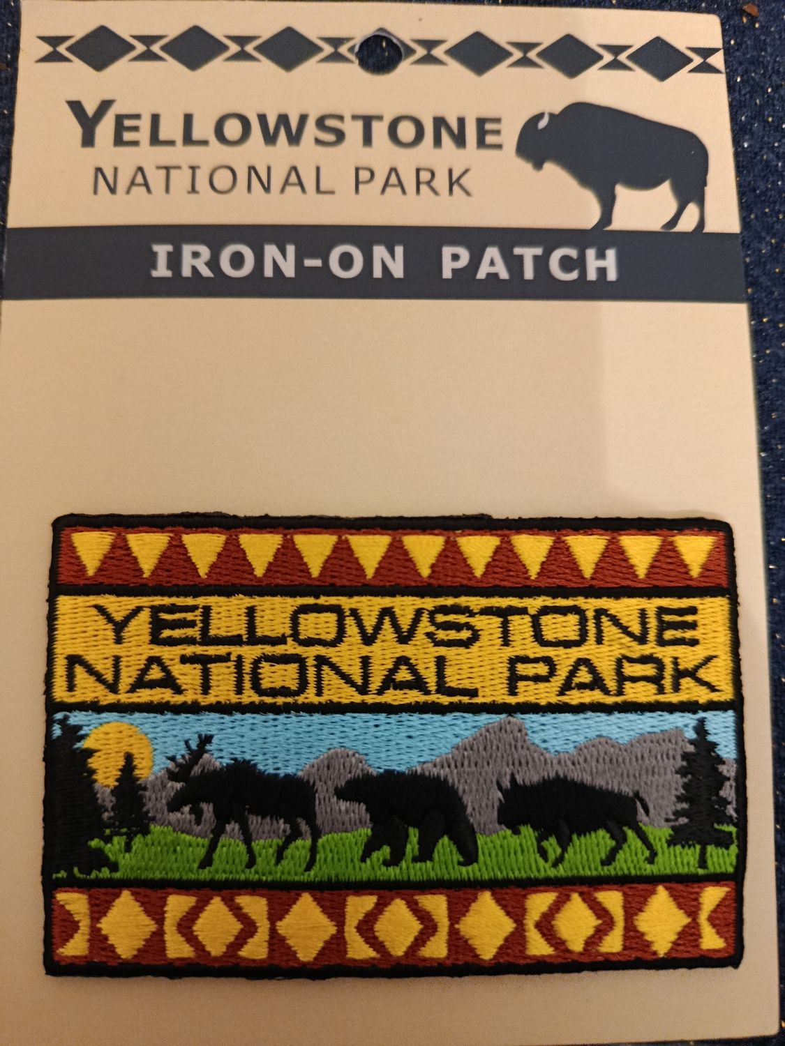 ÉCUSSON YELLOWSTONE PARK