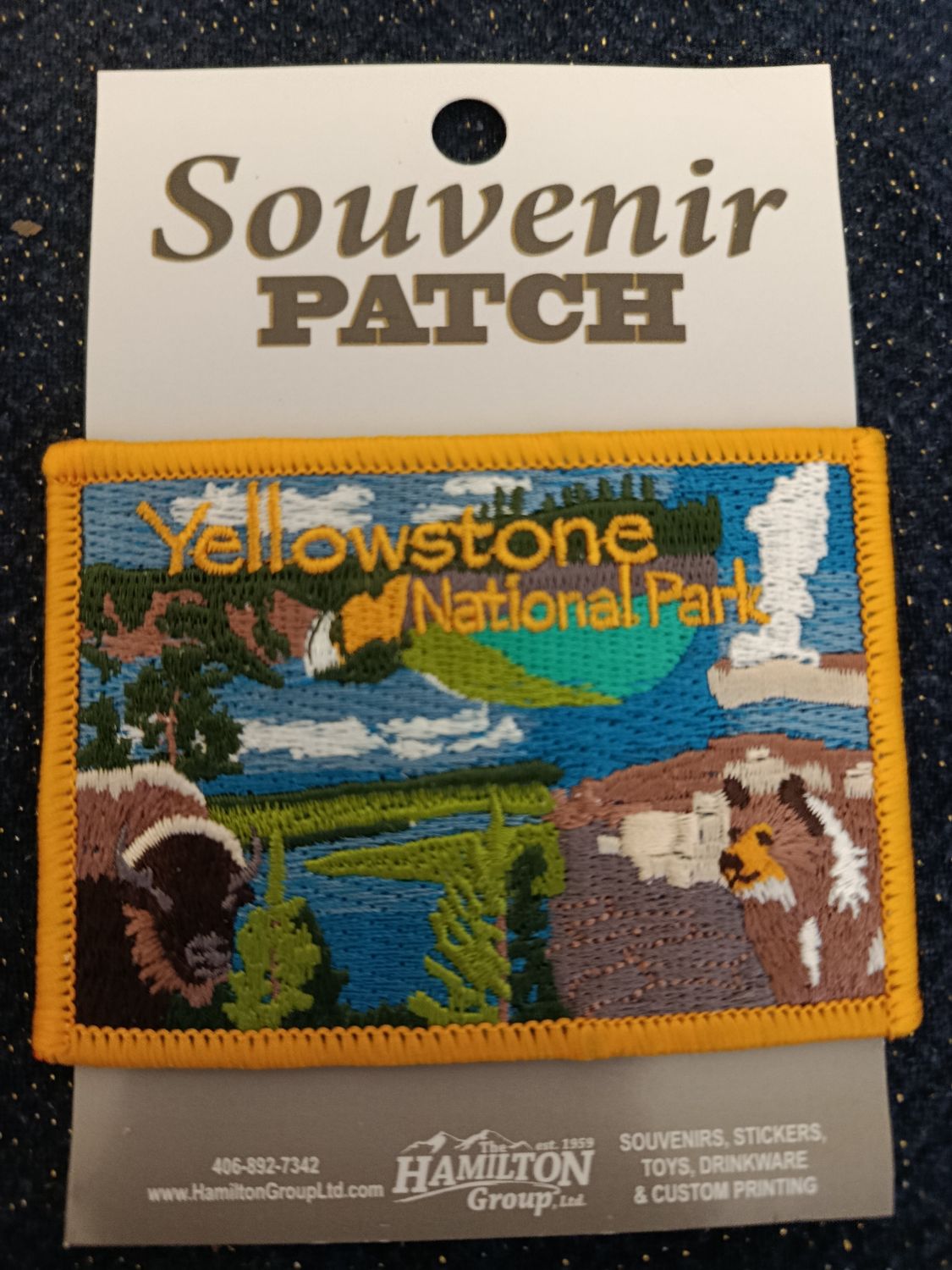 ÉCUSSON YELLOWSTONE PARK