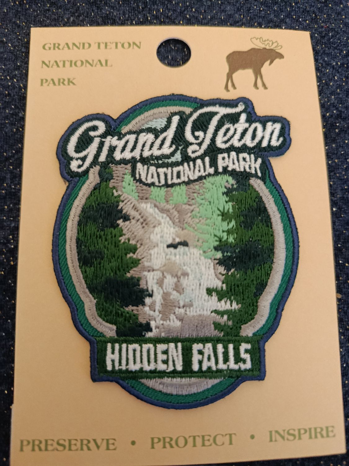 ÉCUSSON GRAND TETON NATIONAL PARK