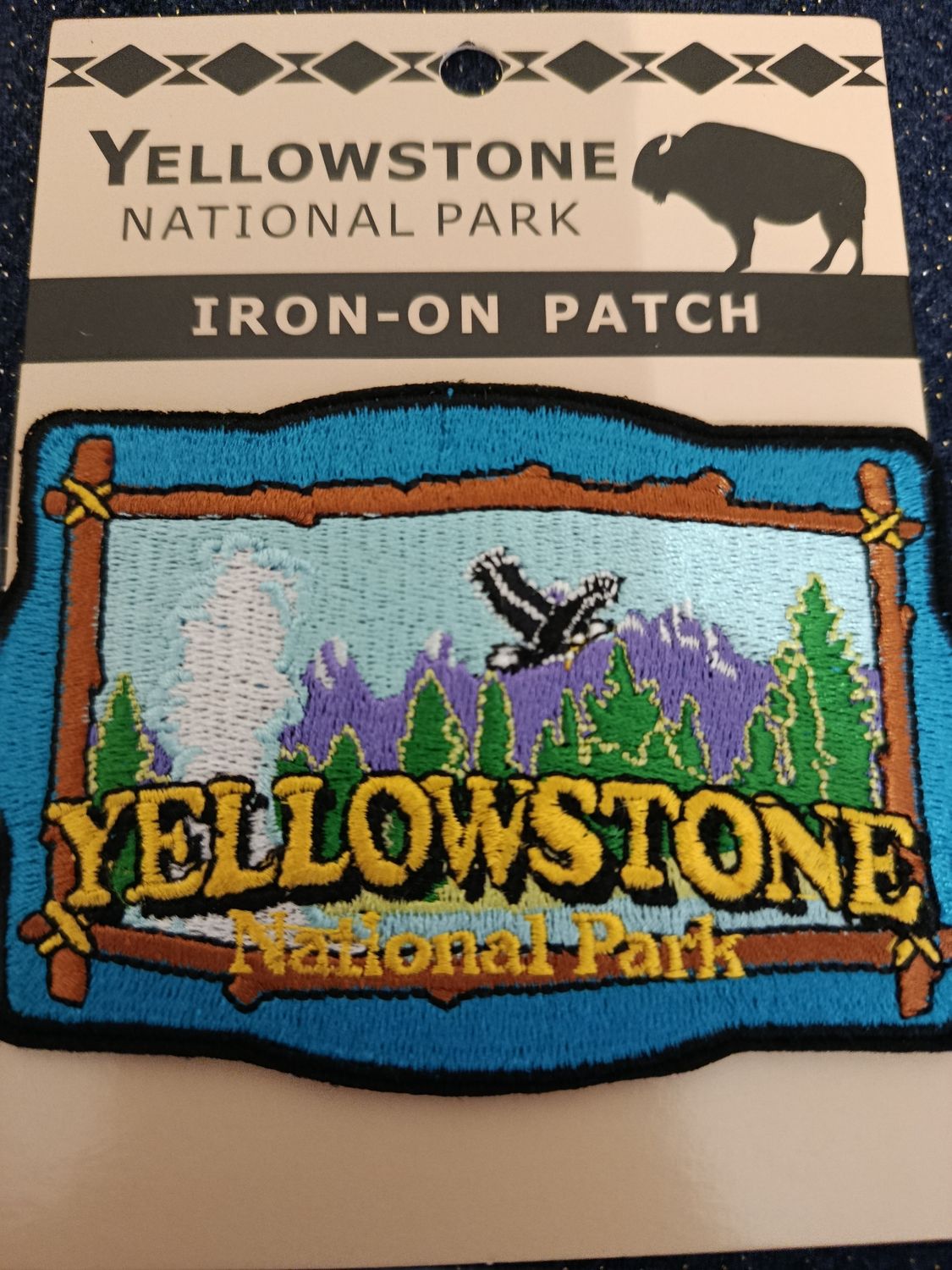 ÉCUSSON YELLOWSTONE PARK
