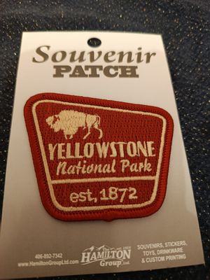 ÉCUSSON YELLOWSTONE PARK