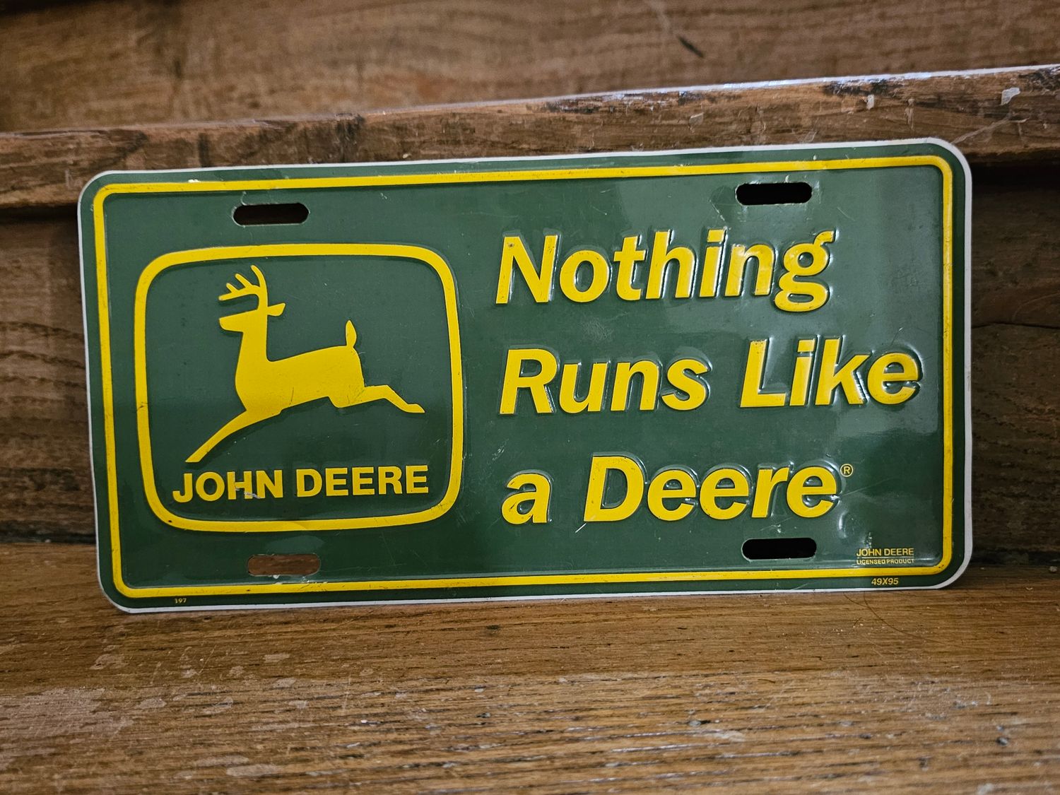 PLAQUE JOHN DEERE