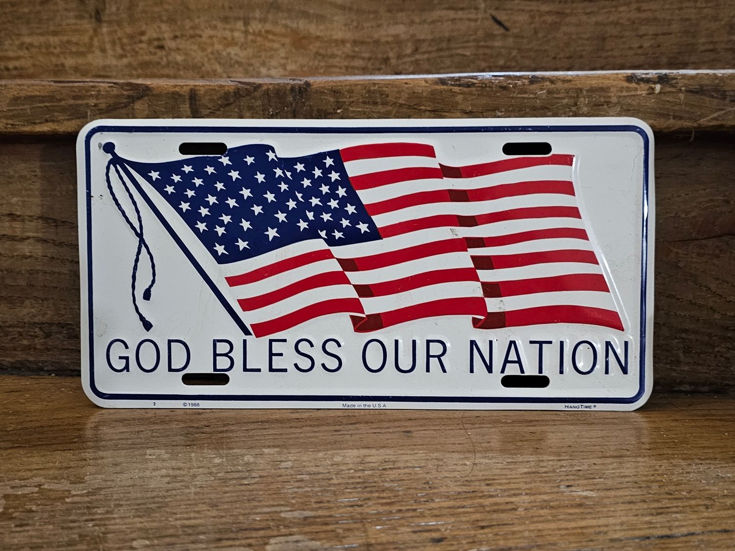 PLAQUE GID BLESS OUR NATION