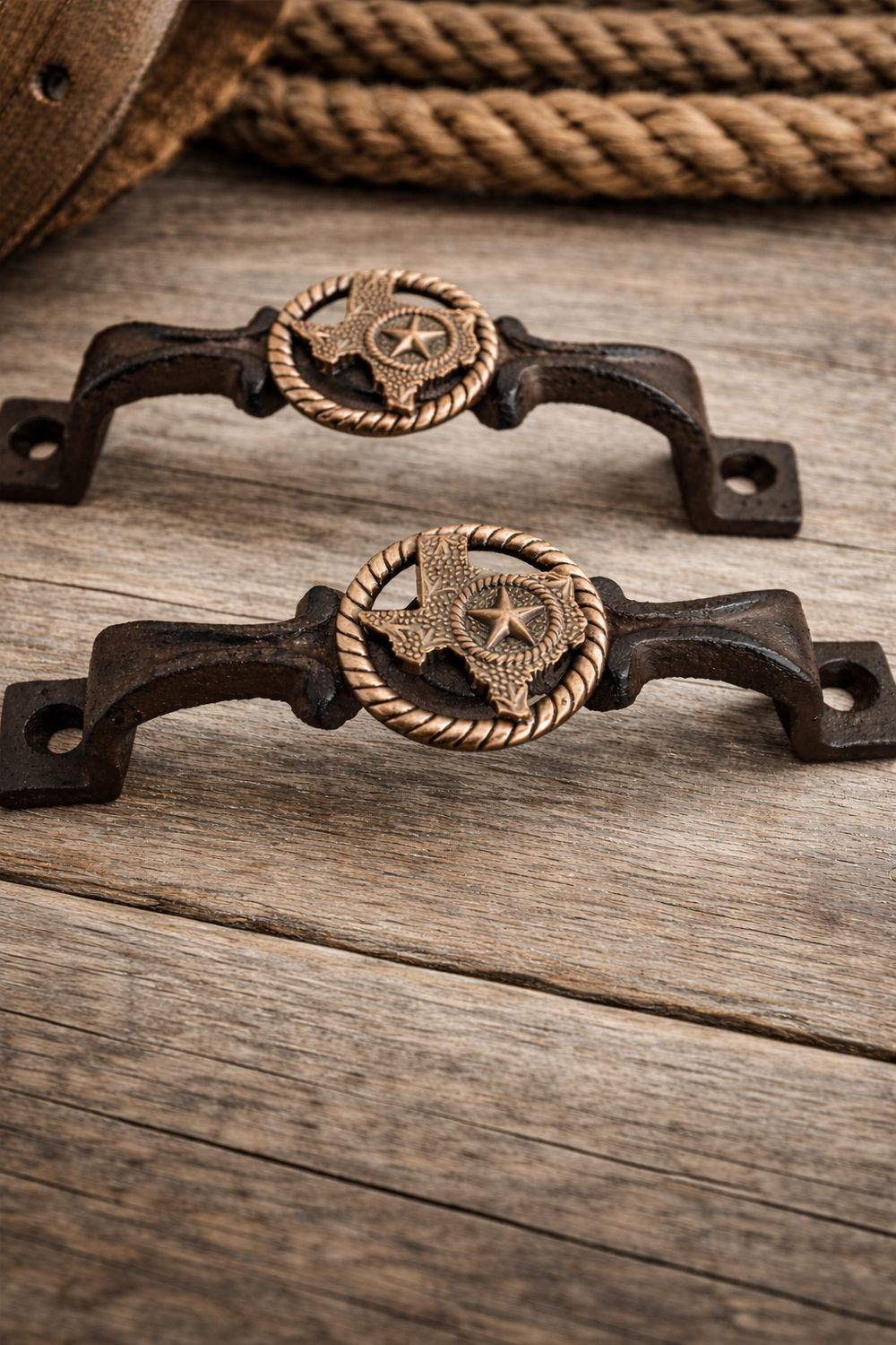 POIGNÉE TEXANE (DRAPEAU TEXAN) Le prix comprend 1 poignée 