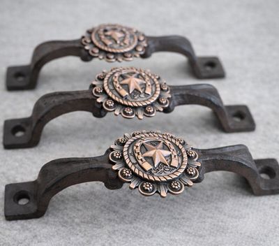 POIGNÉE TEXANE (FER À CHEVAL) Le prix comprend 1 poignée 