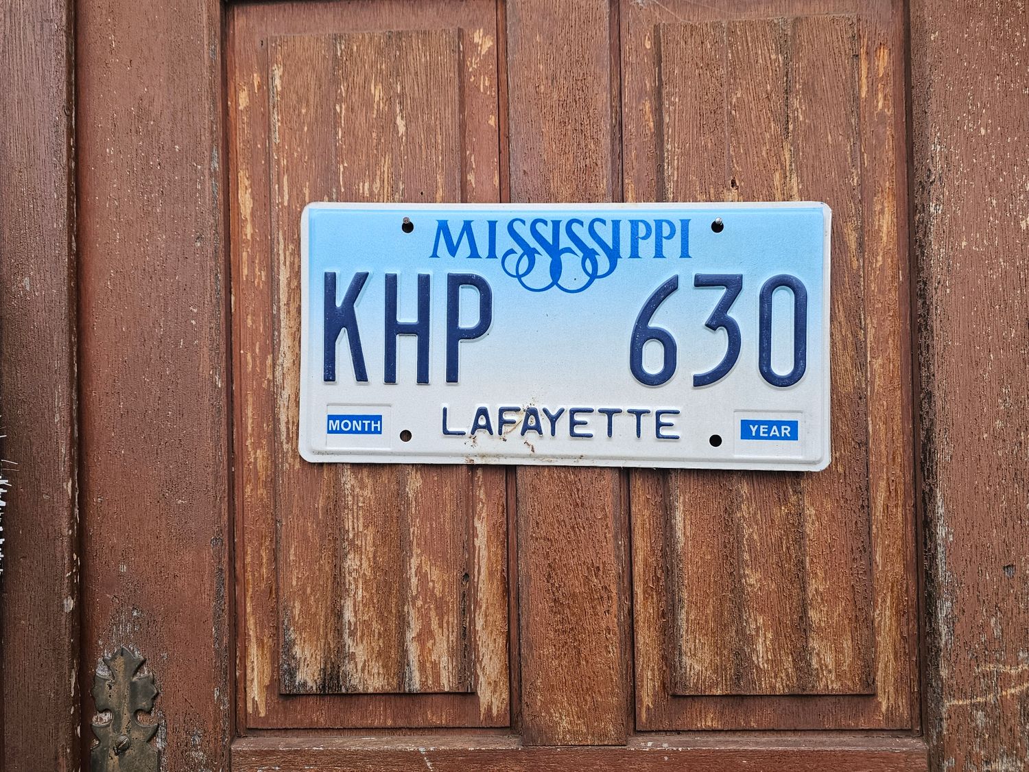 PLAQUE DU MISSISSIPPI