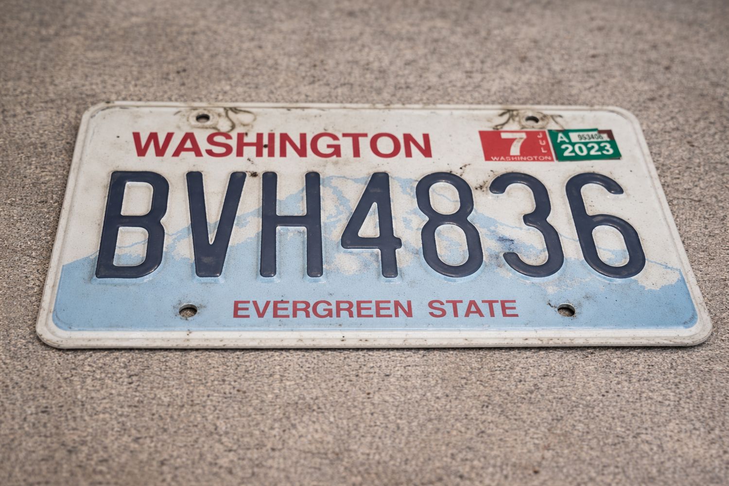 PLAQUE DE WASHINGTON