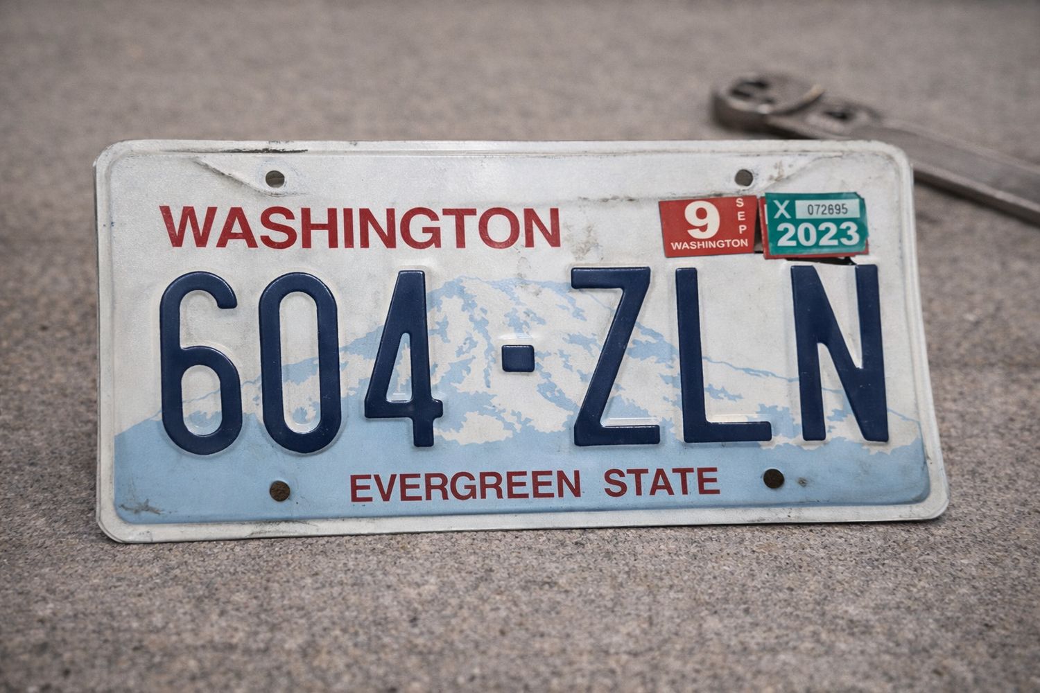 PLAQUE DE WASHINGTON