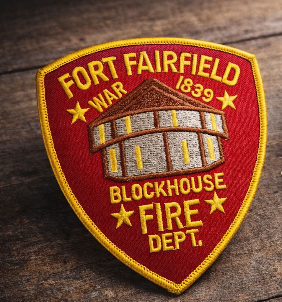 ÉCUSSONS FORT FAIRFIELD FIRE 🚒👩‍🚒 🇺🇲