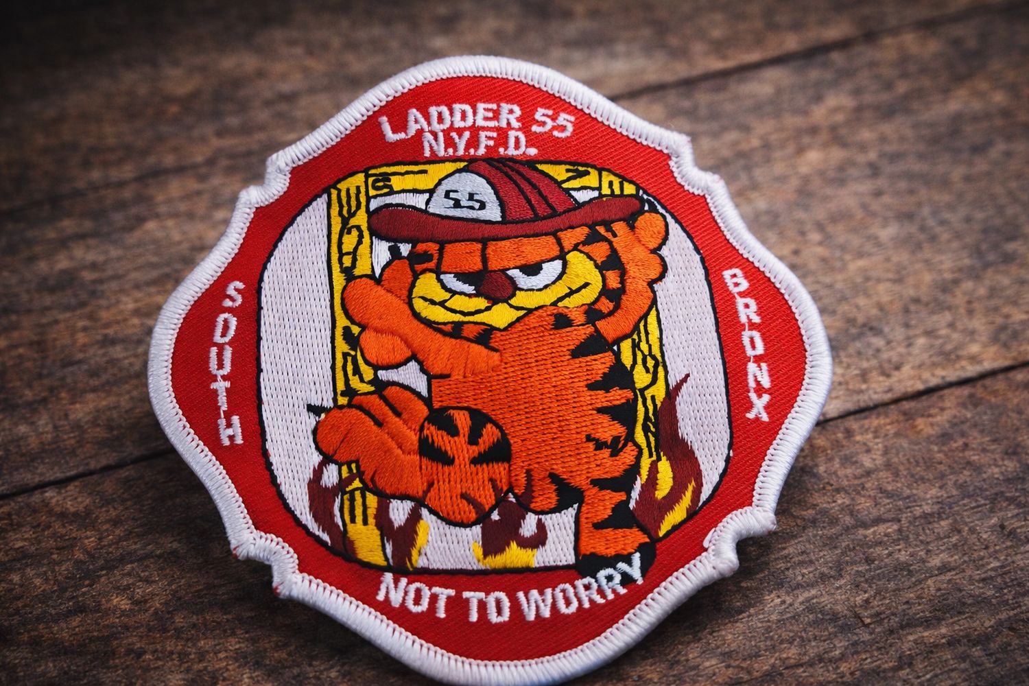 🔥 ÉCUSSON LADDER 55 NYFD 🇺🇲