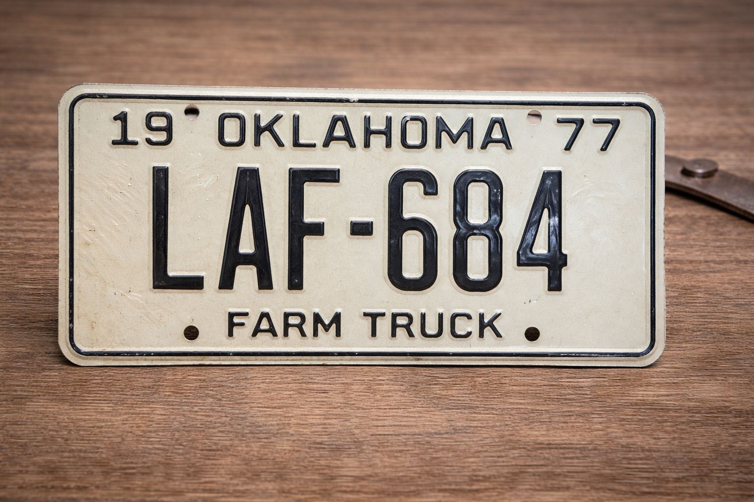 PLAQUE DE L'OKLAHOMA FARM