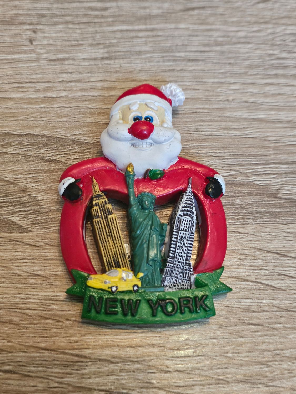 🔥 MAGNET PÈRE NOËL NEW YORK 🇺🇲