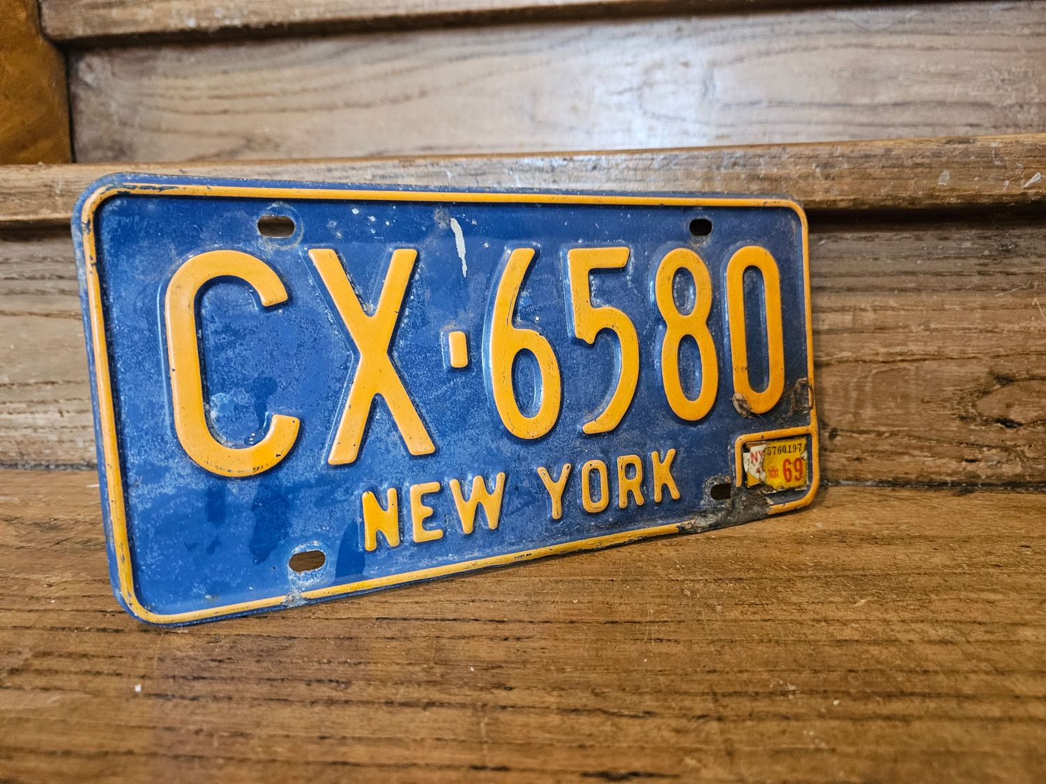 PLAQUE NEW YORK (POUR MURIEL)