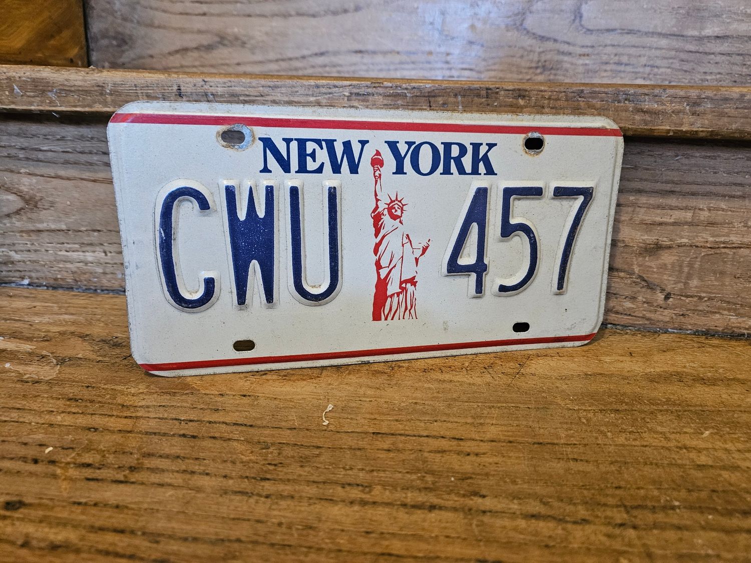 PLAQUE NEW YORK POUR OLIVIER