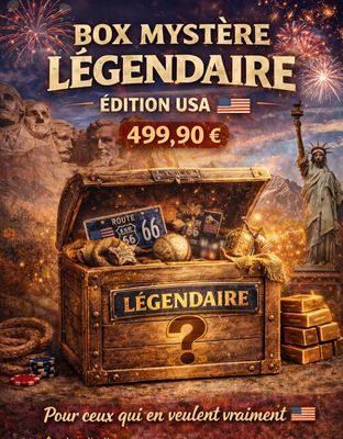 💎 BOX MYSTÈRE LÉGENDAIRE – ÉDITION USA 🇺🇸